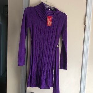 Dress cotton knit girls 8-10